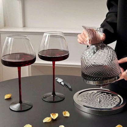 Quattronotti Appassimento Limited Edition - Gift Set: 3 Wine Bottles + 1 Decanter + 2 Wine Glass