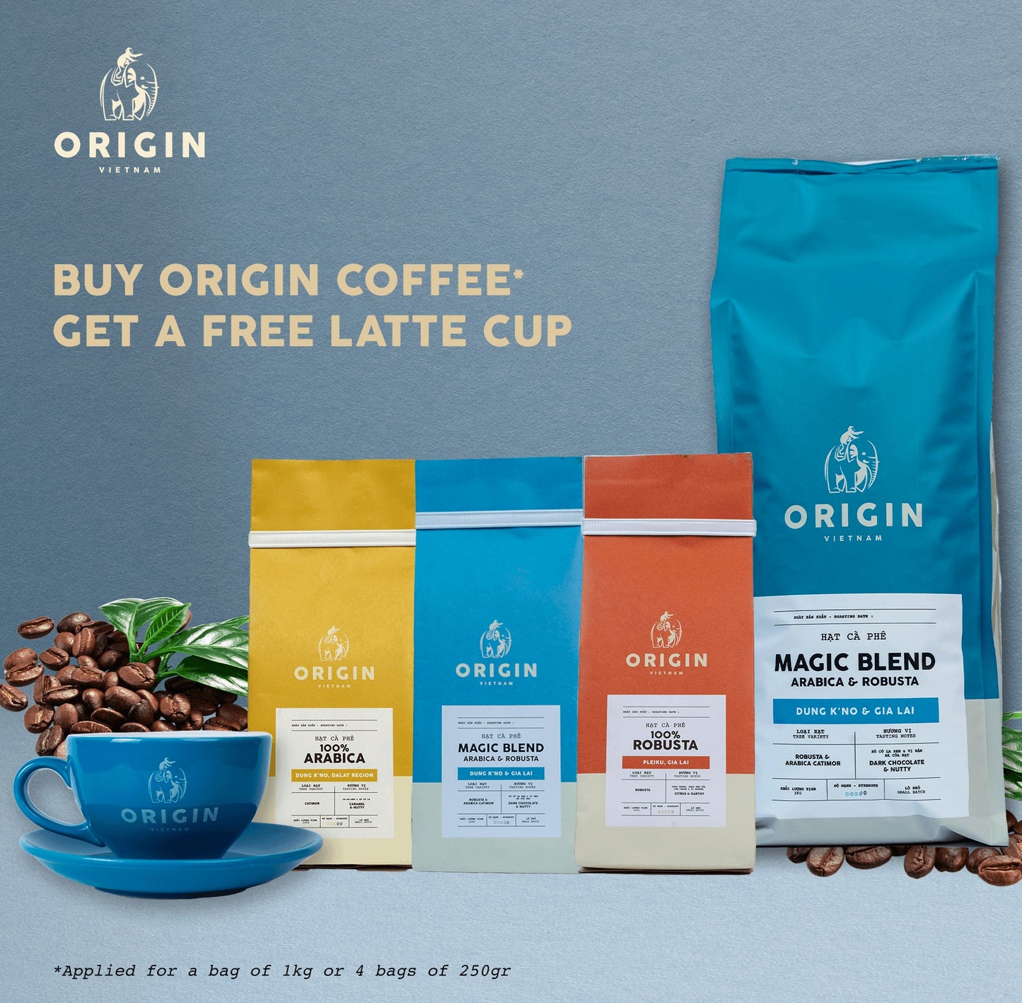 Origin - Robusta 100%