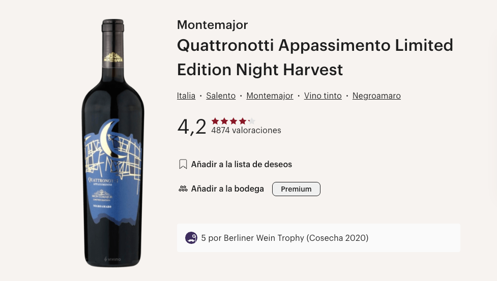 Quattronotti Appassimento Limited Edition - Gift Set: 3 Wine Bottles + 1 Decanter + 2 Wine Glass