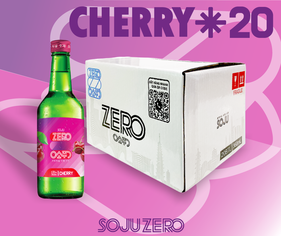 Soju Zero - Cherry